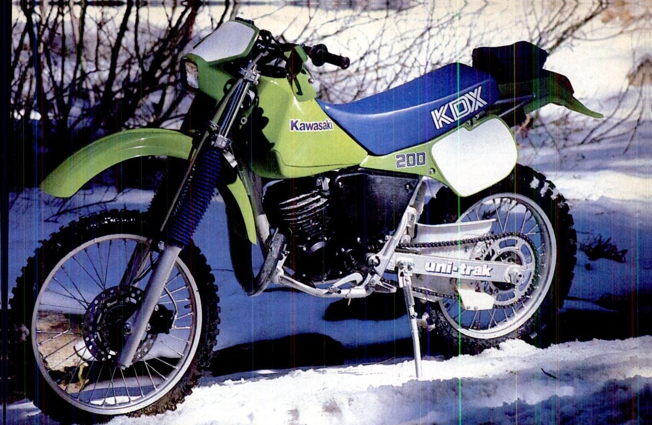 kawasaki kdx 200cc